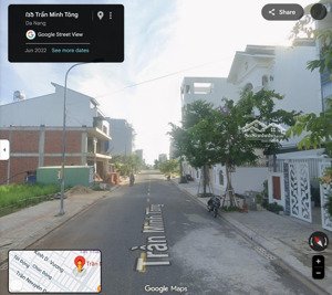 [sụp hầm] bán đất nền tại trần minh tông, đường 7.5m thông biển, cách biển 100 m, đông nam mát mẻ