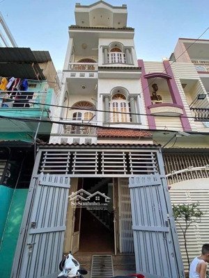 nhà 4 tầng 4pn cách mạng tân phú đường nhựa 6m thông luỹ bán bích 50m2 chỉ 7,8 tỷ còn bớt