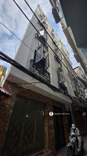 trần duy hưng, 52m2, 6 tầng thang máy mới keng, ngõ 3 gác tránh, 30m ra mặt phố, chỉ 14.7 tỷ