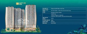 mở bán happyone mori giỏ hàng trực tiếp từ cđt giá chỉ từ 38,6tr/m2, full nội thất, ck lên tới 15%