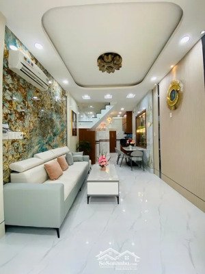 bán nhà đẹp huỳnh văn nghệ, p15, tân bình hẻm xe hơi full nội thất giá chỉ 4.98 tỷ