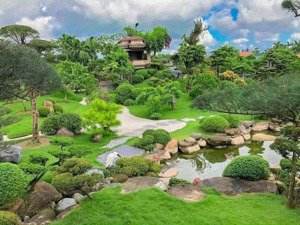 cho thuê mbkd cf sânvườn - vườn nướng tại việt hưng - sẵn hạ tầng - hồ cá koi - chỉ việc kinh doanh