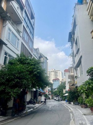 ngõ nông-phân lô-ôtô đỗ cổng-mặt tiền 4,5m-dân xây-ô chờ thang máy- dt 55m chỉ 21 tỷ -lạc long quân