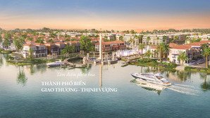 bán biệt thự đơn lập view sông dự án gold coast vũng tàu, dt 16m x 25m, giá 22 tỷ. lh 