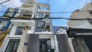 nhà đẹp 1 sẹc hẻm xe hơi 4x19m thới an 16, q12