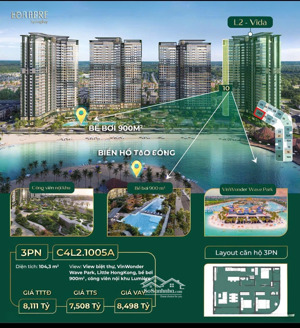 siêu phẩm hiếm căn 3n kính cong view hồ tạo sóng | lsb trái tim ocp2!