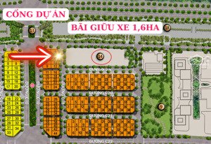 bán căn nhà phố cạnh cổng vào & bãi giữa xe 1.6ha-độ nhận diện cực cao-kinh doanh cực tốt