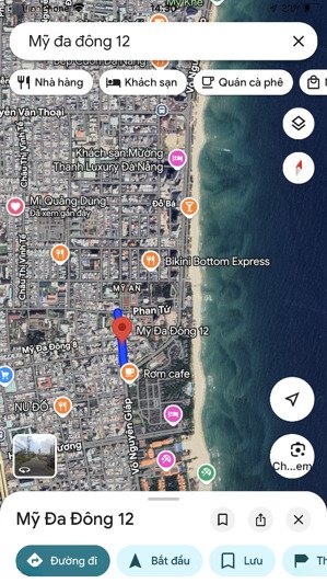 bán lô mỹ đa đông 12 kẹp kiệt dt 252m2(8,5 x 23m) nở hậu giá bán 200tr/1m2 giá có tl lh :0914.43303