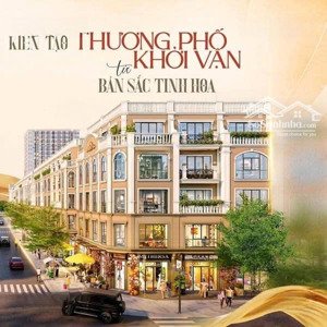 sở hữu nhà phố 2 mặt tiền vừa ở vừa kinh doanh giá chỉ từ 120tr/m nằm đối diện vin olimpic