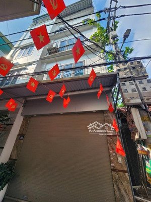 bán nhà riêng thang máy, ô tô đỗ cửa, 75m2, 6 tầng, nhà mới. giá 18 tỷ.