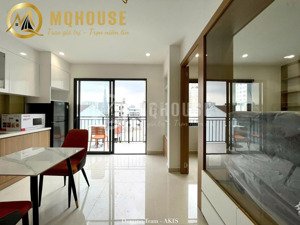 thảo điền| căn hộ mới 100% nội thất cao cấp. tone gỗ sang trọng. full tiện ích - máy giặt sấy riêng