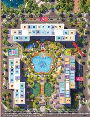 căn 3 ngủ tầng 10 view triệu đô - the k park avenue - vinhomes star city