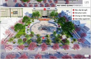 cơ hội hiếm: lô đất 150m² mặt tiền an thượng 9, view quảng trường, trung tâm phố tây mỹ an