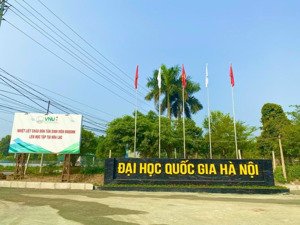 bán 65m đất tái định cư đại học quốc gia tại khu công nghệ cao hòa lạc,