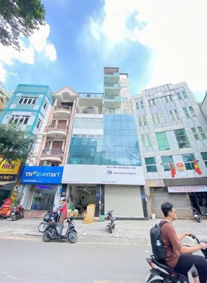 cho thuê tòa nhà 80 trần bình trọng, quận 5 - 8 tầng thang máy - giá: 100 triệu, lh: 