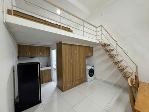 duplex gác cao full nội thất nhà thang máy 482 nơ trang long, bình thạnh