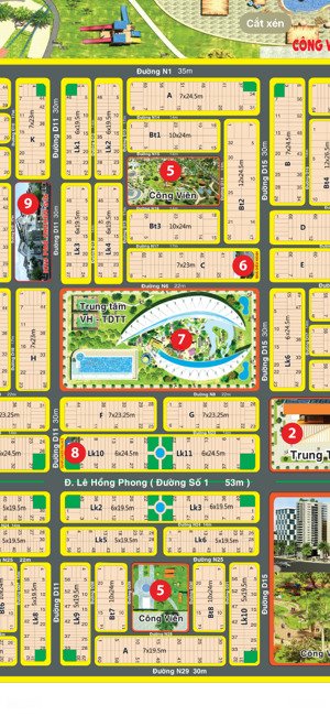 cần bán lô lk 117m2 ngang 6m giá 690tr thuộc dự án sunflower city nhơn trạch, đồng nai