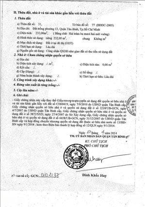 cc bán 2 căn 315 - 317 mt cộng hòa dtcn 232m2 đang xd hầm - 7 tầng lầu giá 75 tỷ lh 