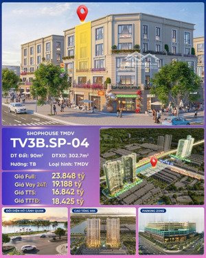 bằng tiền 1 căn chung cư sở hữu ngay căn shophouse tại vinhomes cổ loa - chưa đến 17 tỷ