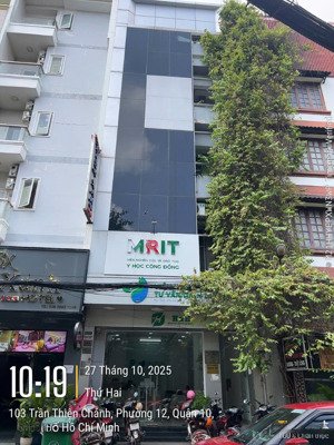 mt trần thiện chánh,phường hoà hưng (p12, q10 ) diện tích: 5.7 x 17m - dtcn: 86m2 . giá 34,2 tỷ