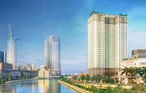 bán căn hộ 2pn siêu đẹp the tresor quận 4, view bến vân đồn