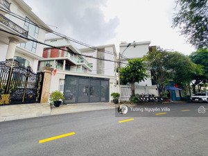 bán villa đẹp 12 đường 20, trục trần não, p. an khánh, q2 | 20x30m | tường villa 