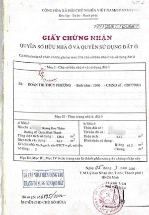 nhà hẻm vip. 42/ hoàng hoa thám p7 bình thạnh. hẻm 3 mét. cách hẻm xe hơi 40mét. ngang 4,3 dài 16,5