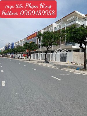 cần bán cặp nhà mặt tiền phạm hùng kdc đại phúc,10x20 hầm trệt 2 lầu sân thượng giá 33 tỷ