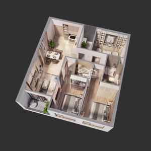 căn hộ 3pn cao cấp happy one mori chỉ 3,3 tỷ ưu đãi 0% lãi suất 3 năm