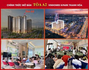 chính thức nhận booking tòa a2 k-park avenue, vinhomes star city thanh hóa