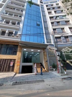 bán tòa building khu phân lô vip, lạc long quân, 110m2 x 10t x mt 6m, thang máy, đầy đủ pccc