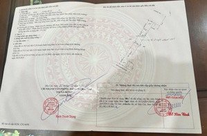 bán mặt tiền dt744 phú an bến cát lô đất 2 mặt tiền 7x67m, 300 m2 thổ cư giá 850 tr/ m ngang