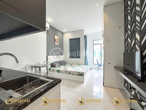 trống sẵn căn hộ studio 35m2 ban công ngay cầu công lý - bờ kè hoàng sa - chùa vĩnh nghiêm