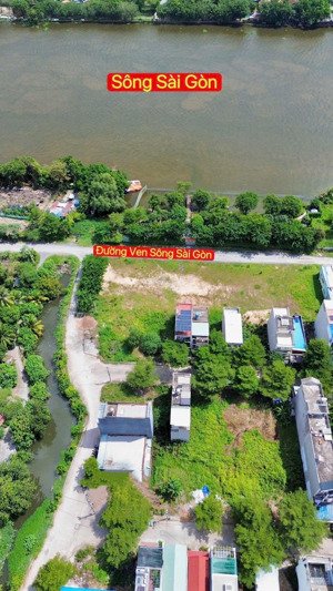 lô đất 5x17=83m full thổ cư. sát sông sg đang làm đường ven sông. giá 4.3 tỷ