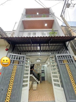 nhà 3 tầng bình tân - hxh - 4x10 - ngay bình long - đối diện aeon tân phú - 1 phút tới chợ .