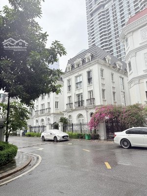 bán biệt thự ngoại giao đoàn starlake tây hồ - hai mặt tiền 120m x 4 tầng mt 6m giá 76.9 tỷ