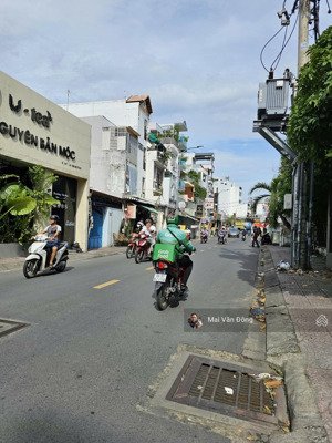 bán lô góc kinh doanh nguyễn văn đậu phường 11 bt, hẻm xe tải 1 căn ra mặt tiền, 100m2, chỉ 14ty tl