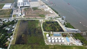 bán đất kcn đức hòa long an, cho làm xi mạ, dệt nhuộm, tái chế,.....