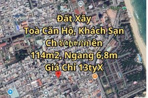 bán đất 114m2, ngagn 6,8m, 13tyx, chế lan viên, phố tây, ngũ hành sơn, đà nẵng