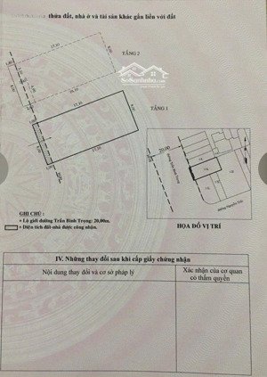bán nhà mặt tiền 148 trần bình trọng , p3 q 5 , giá 65,2 tỷ.