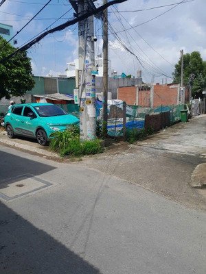 đất lô góc 2 mặt tiền đường nhựa 6m thông xã trung chánh, dt: 7 x 17,50