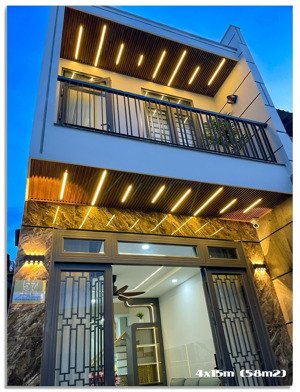 mặt tiền chợ tân quy q7, nhà mới 2 tầng 4x15m (58m2), chỉ 7,1 tỷ