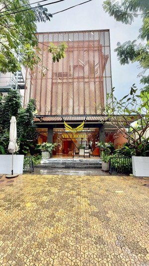 cho thuê tòa văn phòng mặt tiền nguyễn văn hưởng, thảo điền, 325m2, 165tr/tháng, trệt, 2 lầu