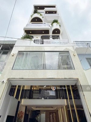 bán nhà mới hẻm 6m đường lê văn thọ - full nội thất - hệ thống thang máy cao cấp