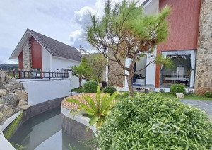 siêu phẩm villa sân vườn ven đà lạt, full nội thất không gian xanh săn mây