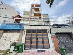 tòa chdv dòng tiền 1.6 tỉ/năm - 6 tầng 12 studio tách bếp - sát q. 1 hẻm 10m - đ. điện biên phủ, bt