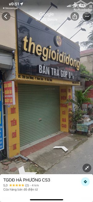 chính chủ bán lô trục chính sơn đông nam sơn bn dt - 90m2 nở hậu sẵn nhà cấp 4 kinh doanh luôn