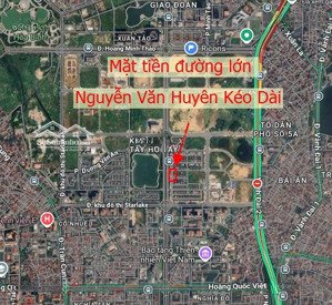 cho thuê văn phòng 100m2, mặt tiền đường xuân tảo, nguyễn văn huyên kéo dài, để xe oto thoải mái