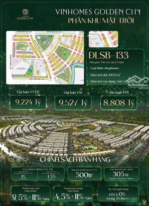 shophouse 2 mặt tiền đối diện cổng trường - căn hiếm nhất phân khu mặt trời