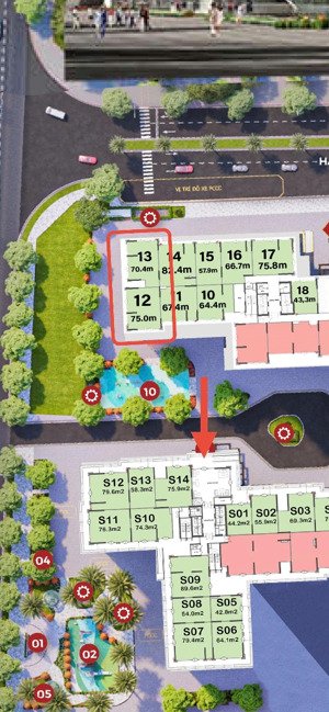 bán căn shop chân đế góc tòa london 3 dự án vinhomes ocean park 1 dt 70,4m2 lh: 